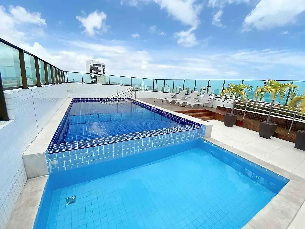 شقة Sm 1403 - Belo Flat Decorado No Melhor De Boa Viagem ريسيفي